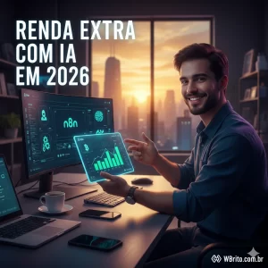 Descubra como utilizar as IAs mais potentes de 2026 para gerar renda extra. Tutorial prático sobre automação, criação de conteúdo e serviços digitais lucrativos.